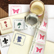 Designer Square Return Address Labels Image 1 of 3